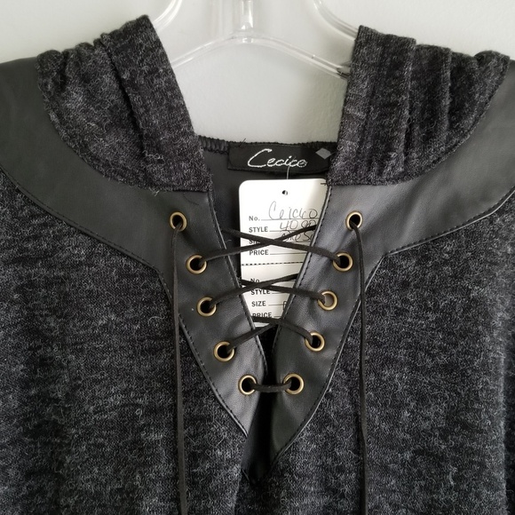 💥NEW💥Cecico Light Weight Poncho Hoodie One Size - Picture 2 of 6